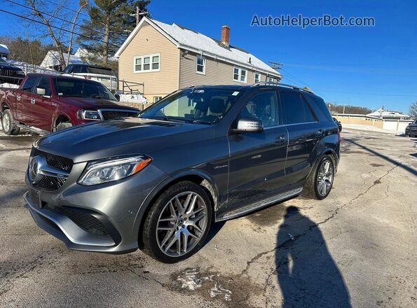 4JGDA7EB9JB058000 2018 MERCEDES-BENZ GLE Black წინა მარცხენა ხედი სამი მეოთხედიდან