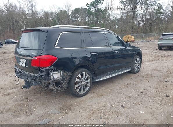 4JGDF2EE6GA695309 2016 MERCEDES-BENZ GL 350 BLUETEC Black Tył prawy