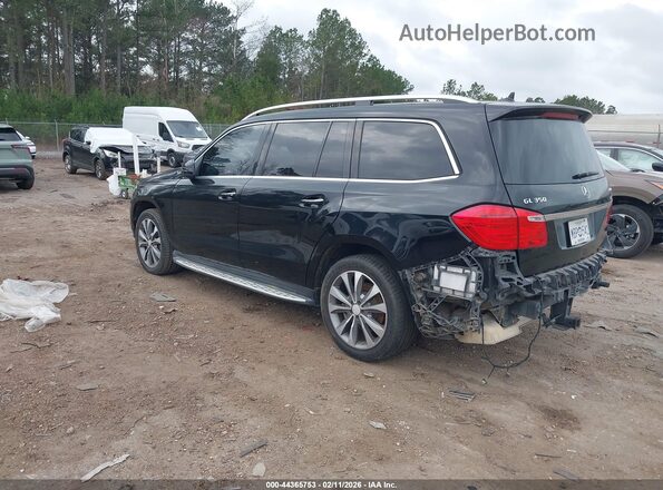 4JGDF2EE6GA695309 2016 MERCEDES-BENZ GL 350 BLUETEC Black Tył lewy