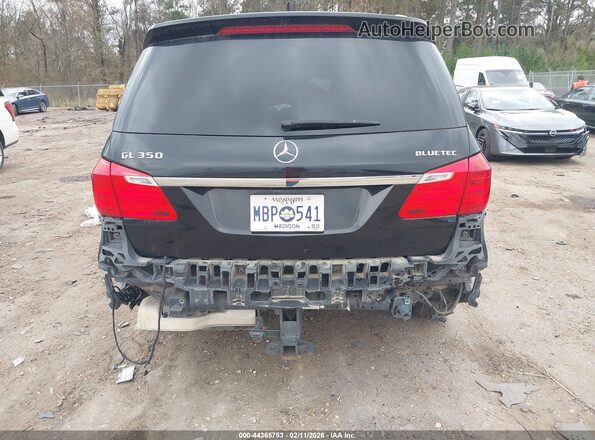 4JGDF2EE6GA695309 2016 MERCEDES-BENZ GL 350 BLUETEC Black Widok z przodu
