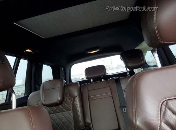 4JGDF2EE8GA683145 2016 MERCEDES-BENZ GL-CLASS Black Vista de los asientos traseros