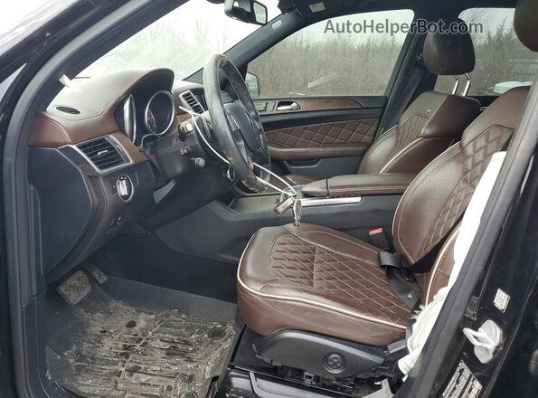 4JGDF2EE8GA683145 2016 MERCEDES-BENZ GL-CLASS Black Vista interior delantera