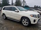 2017 Mercedes-benz Gls 450 4matic Белый vin: 4JGDF6EE0HA786973