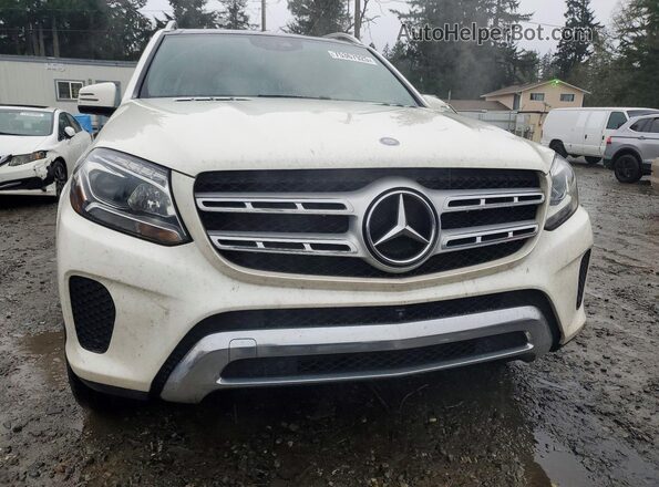 4JGDF6EE0HA786973 2017 MERCEDES-BENZ GLS-CLASS Белый Вид сзади