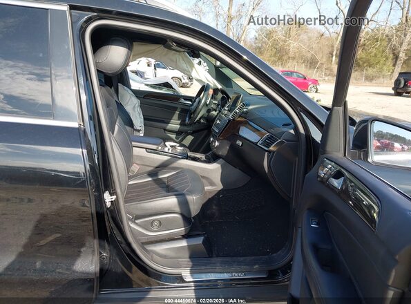 4JGDF6EE0HA894171 2017 MERCEDES-BENZ GLS 450 Black Вид салону спереду