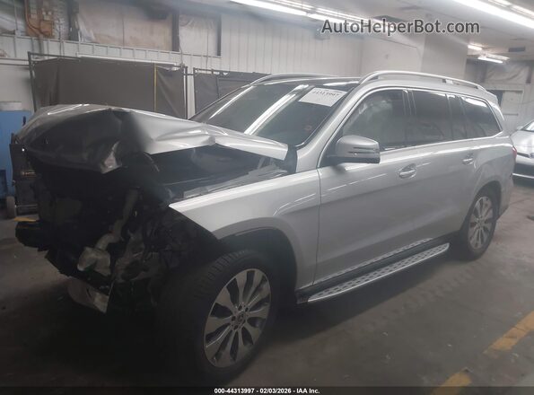 4JGDF6EE0KB229174 2019 MERCEDES-BENZ GLS 450 Серый Передняя левая четверть