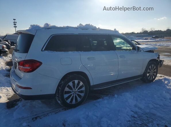 4JGDF6EE0KB237338 2019 MERCEDES-BENZ GLS White Задня права чверть