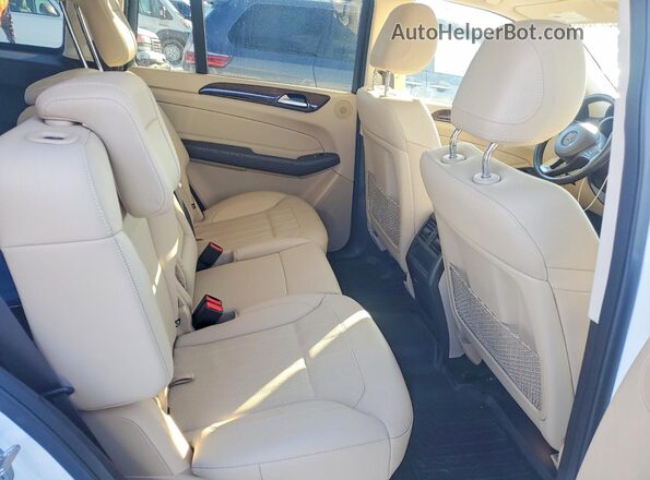 4JGDF6EE0KB237338 2019 MERCEDES-BENZ GLS White Вид задньої частини салону