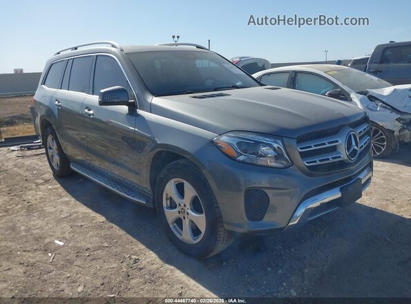 4JGDF6EE0KB238005 2019 MERCEDES-BENZ GLS 450 Gray Առջևի աջ