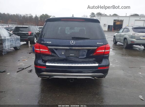 4JGDF6EE1JB159991 2018 MERCEDES-BENZ GLS 450 Синий 