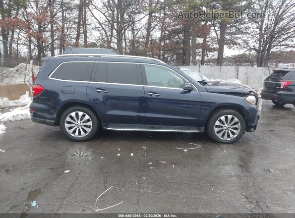 4JGDF6EE1JB159991 2018 MERCEDES-BENZ GLS 450 Синий Вид задней части салона
