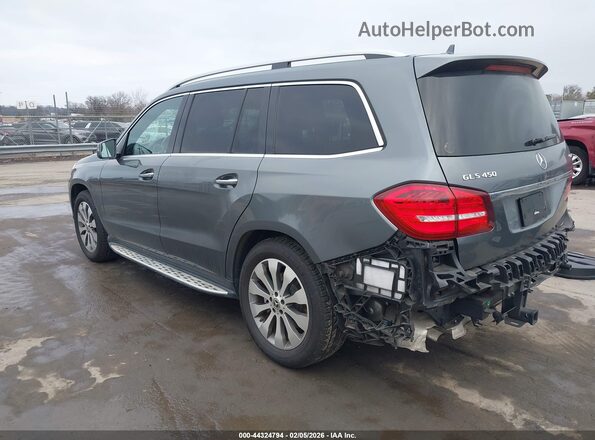 4JGDF6EE1KB224467 2019 MERCEDES-BENZ GLS 450 Серый Задняя левая четверть