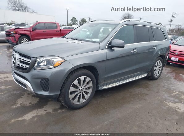 4JGDF6EE1KB224467 2019 MERCEDES-BENZ GLS 450 Серый Передняя левая четверть