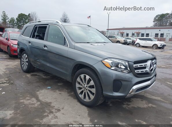 4JGDF6EE1KB224467 2019 MERCEDES-BENZ GLS 450 Серый Передняя правая четверть