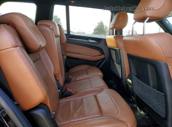 4JGDF6EE2HA894866 2017 MERCEDES-BENZ GLS Черный Вид задней части салона