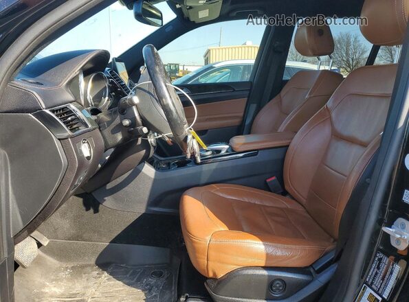 4JGDF6EE2HA894866 2017 MERCEDES-BENZ GLS Черный Вид салона спереди
