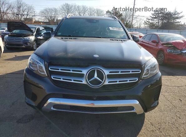 4JGDF6EE2HA894866 2017 MERCEDES-BENZ GLS Черный Вид спереди