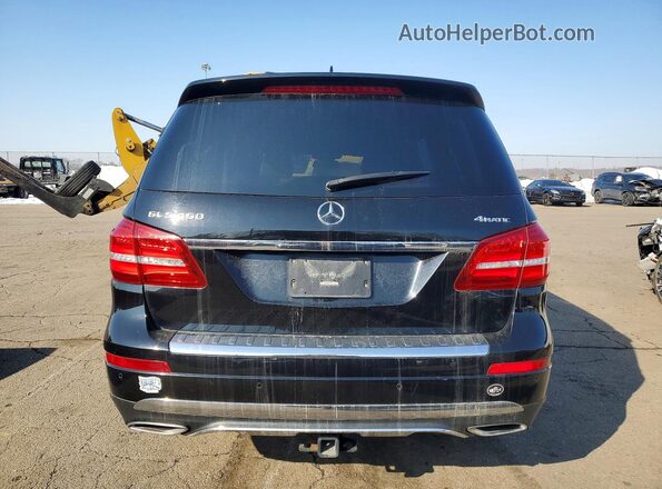 4JGDF6EE2HA894866 2017 MERCEDES-BENZ GLS Черный Вид сзади