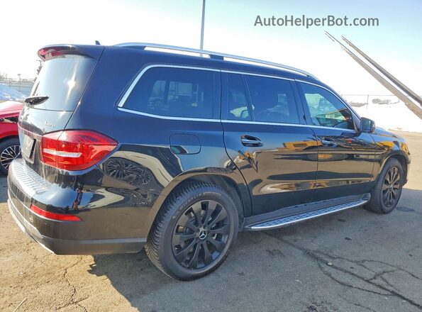 4JGDF6EE2HA894866 2017 MERCEDES-BENZ GLS Черный Задняя правая четверть