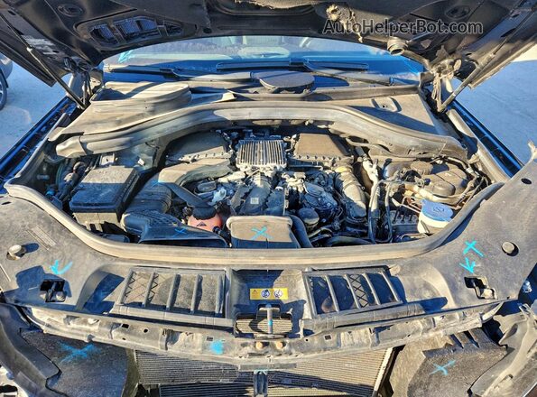 4JGDF6EE2JB178338 2018 MERCEDES-BENZ GLS Черный Вид подкапотного пространства