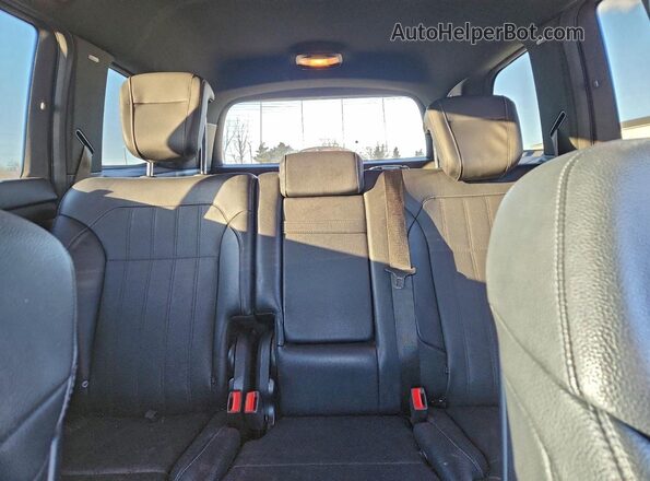 4JGDF6EE2JB178338 2018 MERCEDES-BENZ GLS Черный Вид задних сидений