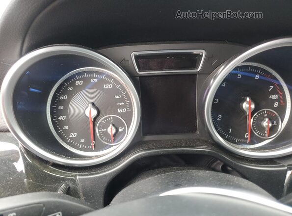 4JGDF6EE2KB220685 2019 MERCEDES-BENZ GLS Black Вид щитка приладів