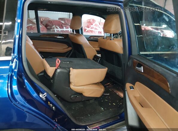 4JGDF6EE2KB238300 2019 MERCEDES-BENZ GLS 450 Blue Вид наклейки з VIN-кодом