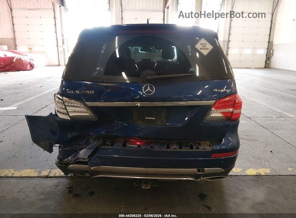 4JGDF6EE2KB238300 2019 MERCEDES-BENZ GLS 450 Blue 