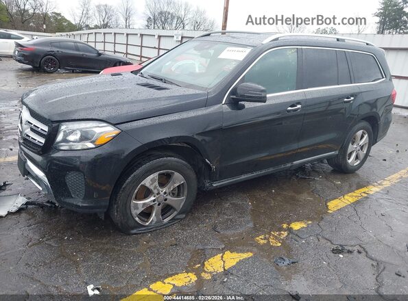 4JGDF6EE3HA888168 2017 MERCEDES-BENZ GLS 450 Black Առջևի ձախ երեք քառորդ տեսարան
