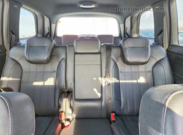 4JGDF6EE3KB239181 2019 MERCEDES-BENZ GLS Black უკანა სავარძლების ხედი
