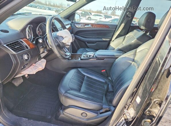 4JGDF6EE3KB239181 2019 MERCEDES-BENZ GLS Black წინა სალონის ხედი