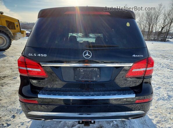 4JGDF6EE3KB239181 2019 MERCEDES-BENZ GLS Black უკანა ხედი