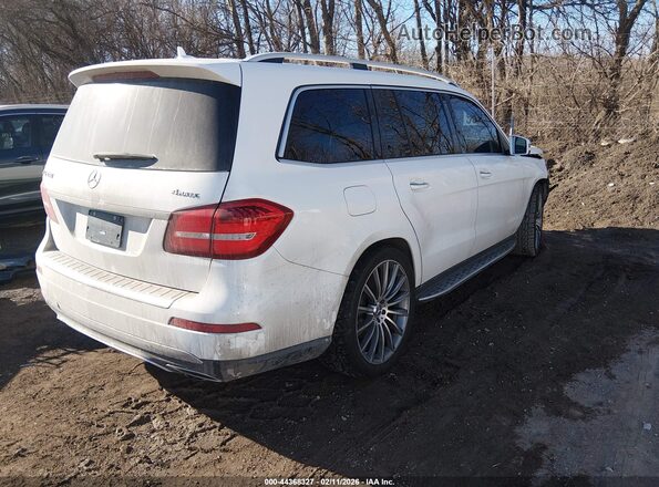 4JGDF6EE4HA848553 2017 MERCEDES-BENZ GLS 450 Белый Задняя правая четверть