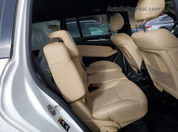 4JGDF6EE4JB175389 2018 MERCEDES-BENZ GLS Белый Вид задней части салона