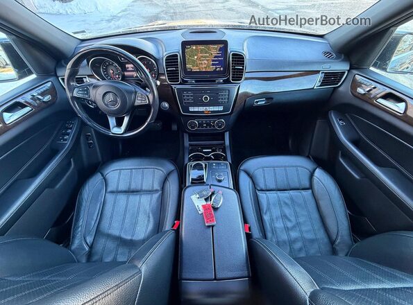 4JGDF6EE4KB209199 2019 MERCEDES-BENZ GLS Black Widok zestawu wskaźników