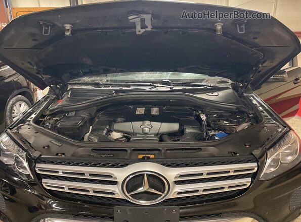 4JGDF6EE4KB209199 2019 MERCEDES-BENZ GLS Black Widok wnętrza z przodu