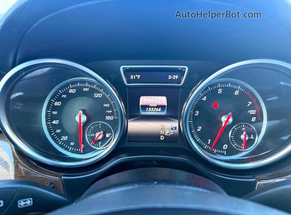 4JGDF6EE4KB209199 2019 MERCEDES-BENZ GLS Black Widok deski rozdzielczej