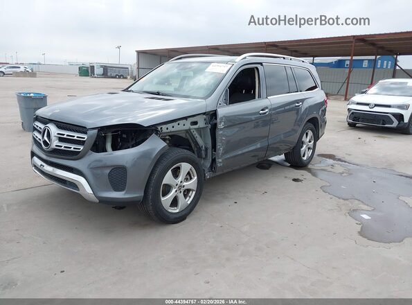 4JGDF6EE4KB241182 2019 MERCEDES-BENZ GLS 450 Gray Передня ліва чверть