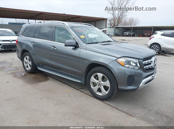 4JGDF6EE4KB241182 2019 MERCEDES-BENZ GLS 450 Gray Передня права чверть