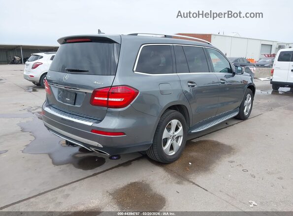 4JGDF6EE4KB241182 2019 MERCEDES-BENZ GLS 450 Gray Задня права чверть