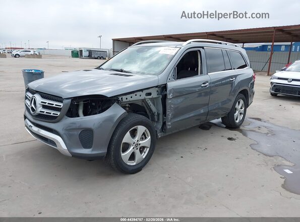 4JGDF6EE4KB241182 2019 MERCEDES-BENZ GLS 450 Gray Вид спереду