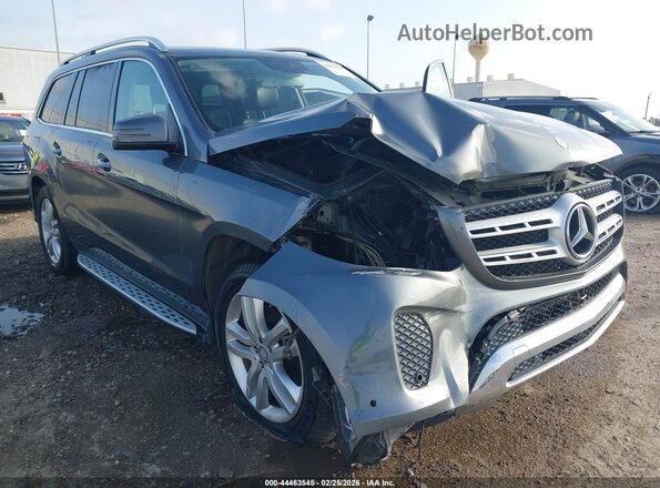 4JGDF6EE5HA857147 2017 MERCEDES-BENZ GLS 450 Gray Դիմացի տեսք
