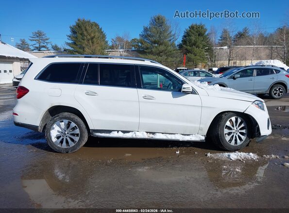 4JGDF6EE5KB231681 2019 MERCEDES-BENZ GLS 450 White Widok wnętrza z tyłu