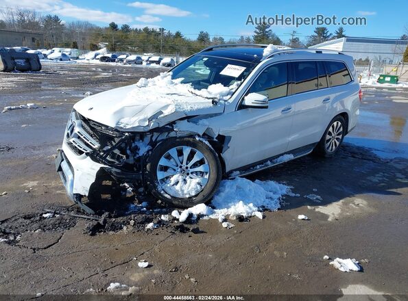 4JGDF6EE5KB231681 2019 MERCEDES-BENZ GLS 450 White Przód lewy
