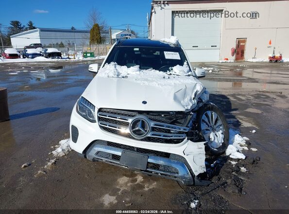 4JGDF6EE5KB231681 2019 MERCEDES-BENZ GLS 450 White Widok zestawu wskaźników