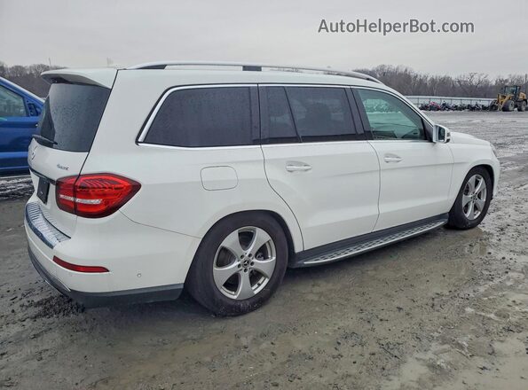 4JGDF6EE6HA945558 2017 MERCEDES-BENZ GLS Белый Задняя правая четверть
