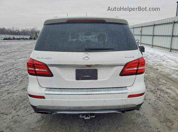 4JGDF6EE6HA945558 2017 MERCEDES-BENZ GLS Белый Вид сзади