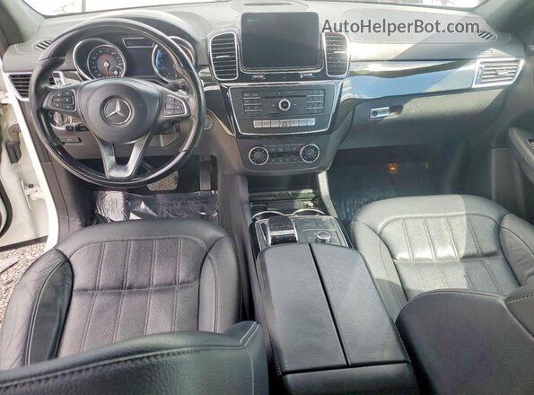 4JGDF6EE6HA959489 2017 MERCEDES-BENZ GLS Белый Вид панели приборов