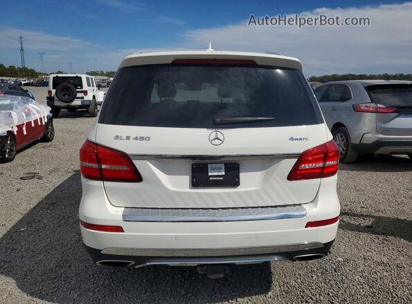 4JGDF6EE6HA959489 2017 MERCEDES-BENZ GLS Белый Вид сзади