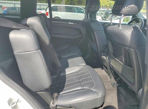 4JGDF6EE6HA959489 2017 MERCEDES-BENZ GLS Белый Вид задней части салона